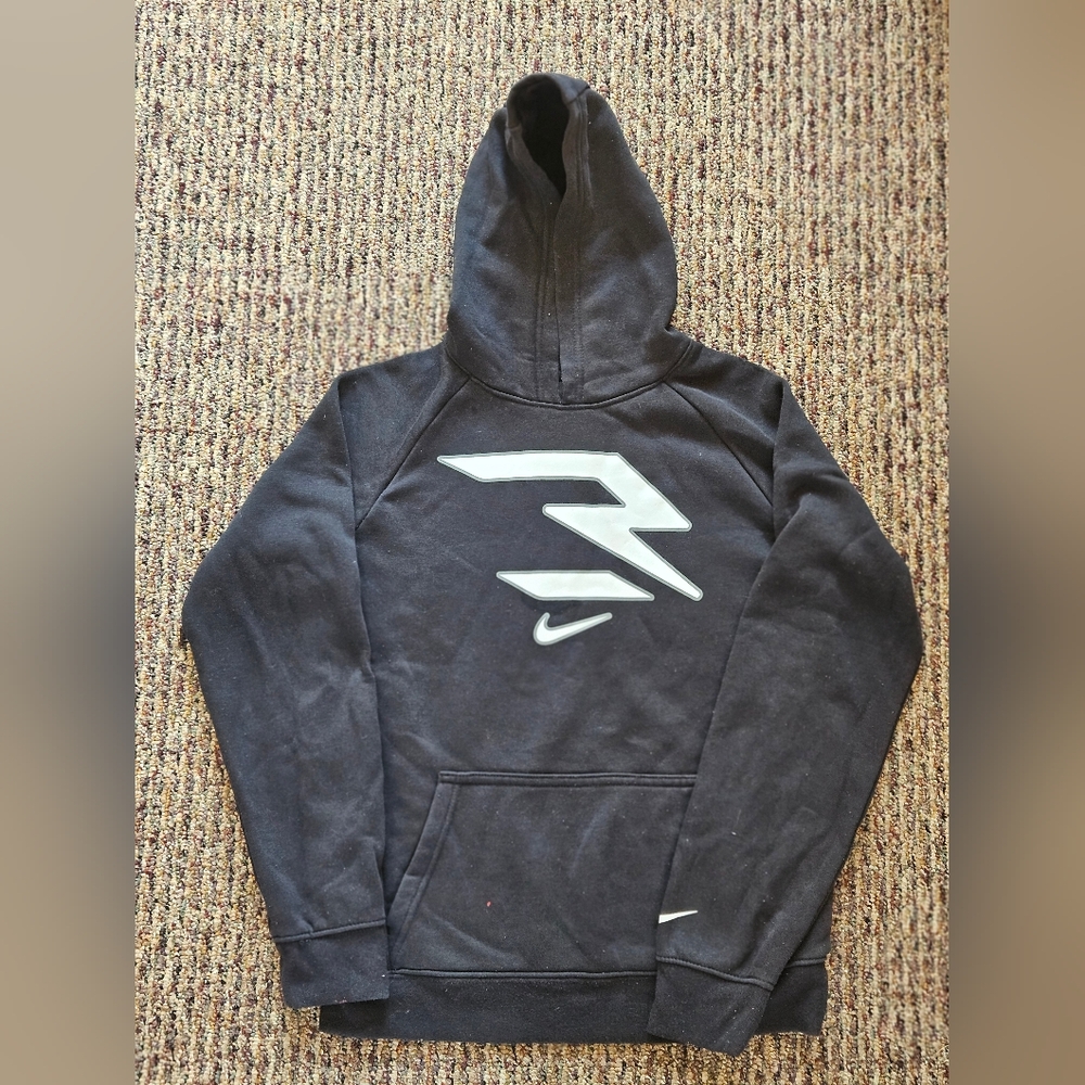 Black Nike Hoodie with Logo